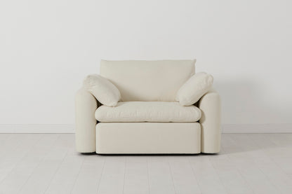 Model 13 Loveseat, Ivory