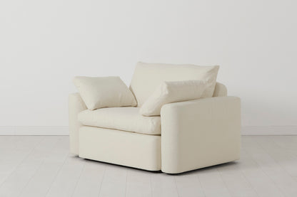 Model 13 Loveseat, Ivory
