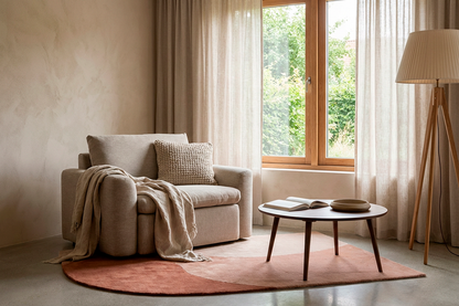 Model 13 Loveseat, Pumice