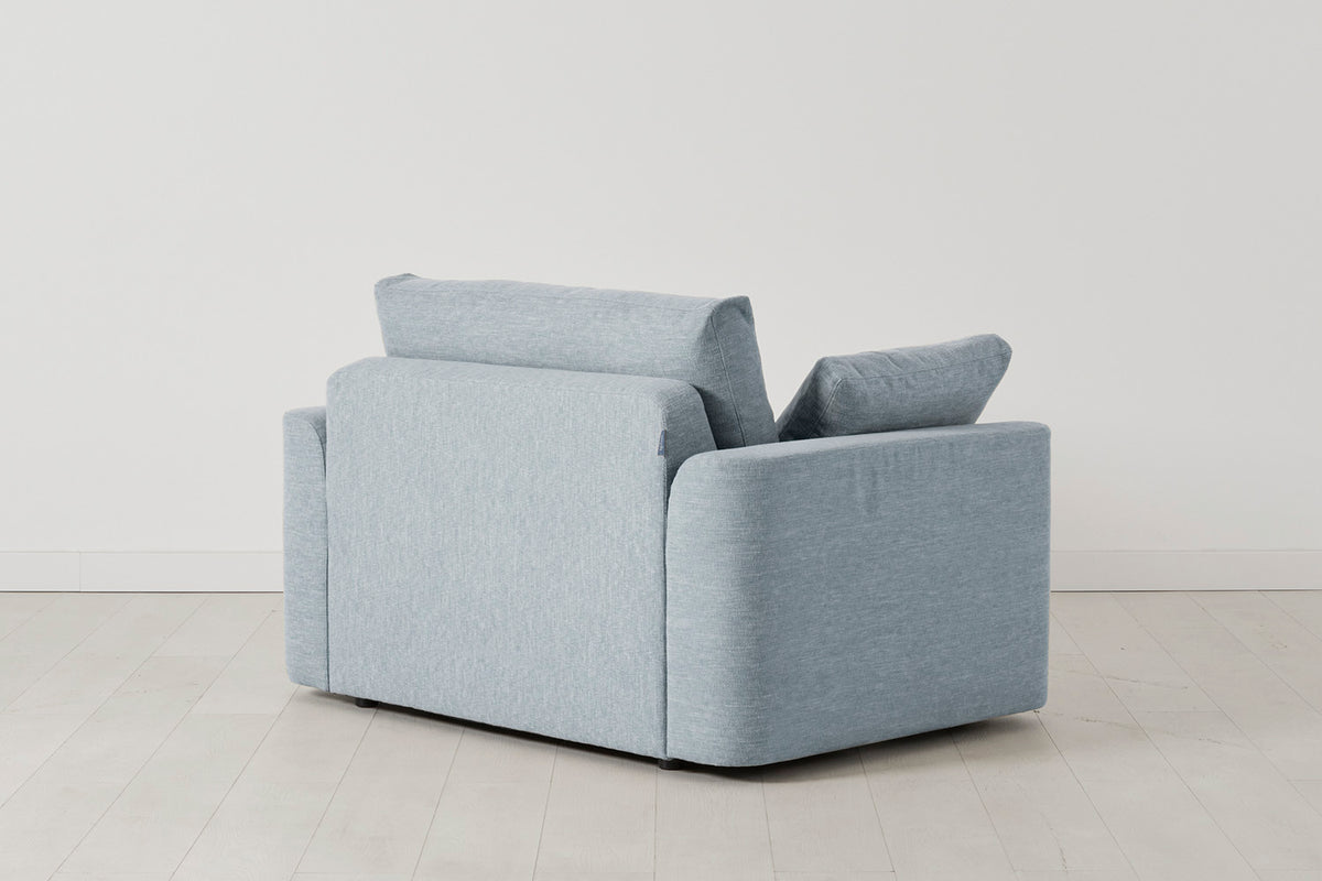 Model 13 Loveseat, Seaglass