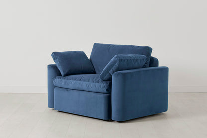 Model 13 Loveseat, Teal