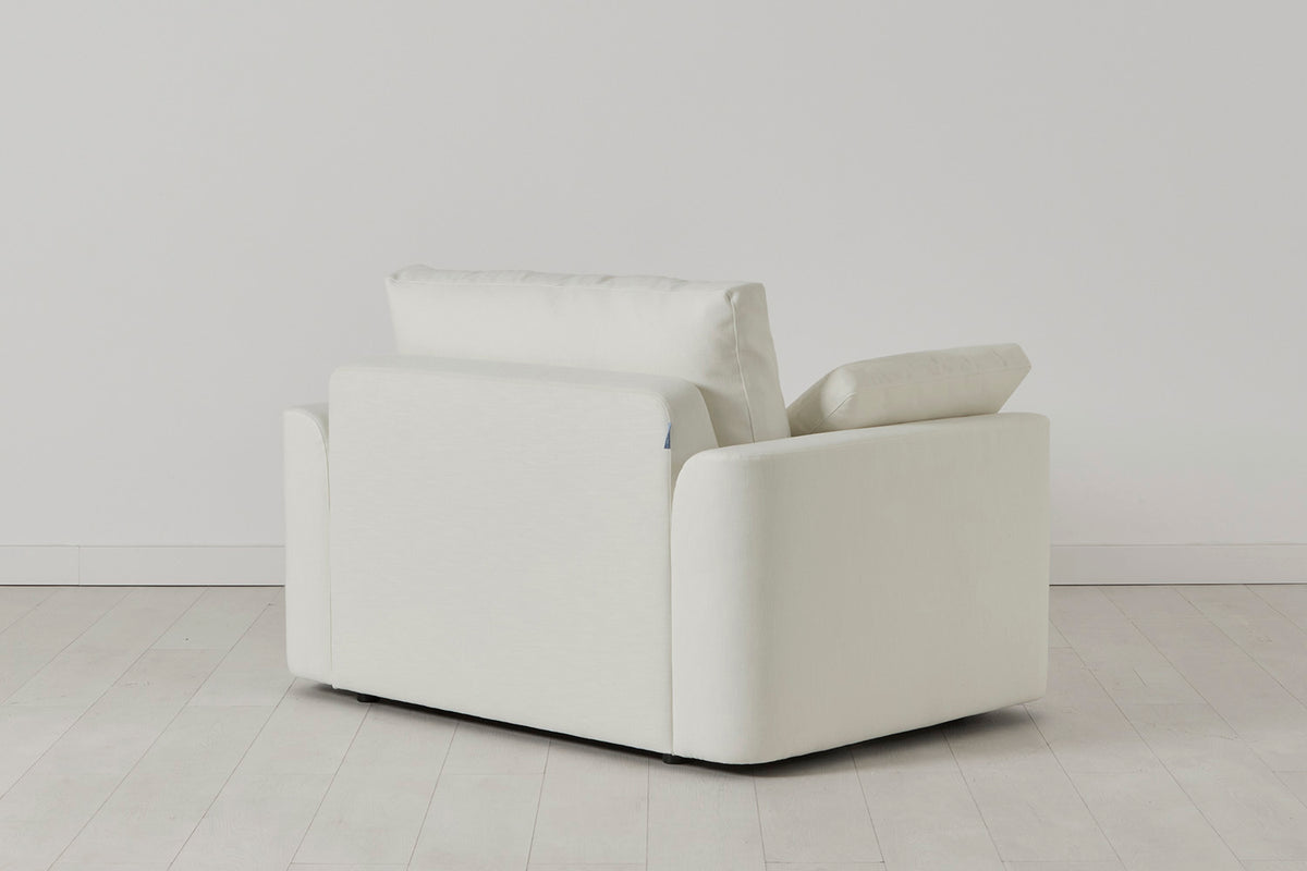Model 13 Loveseat, White