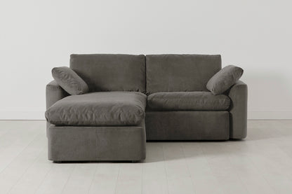 Model 13 2-Seater Left Chaise Sofa, Mink