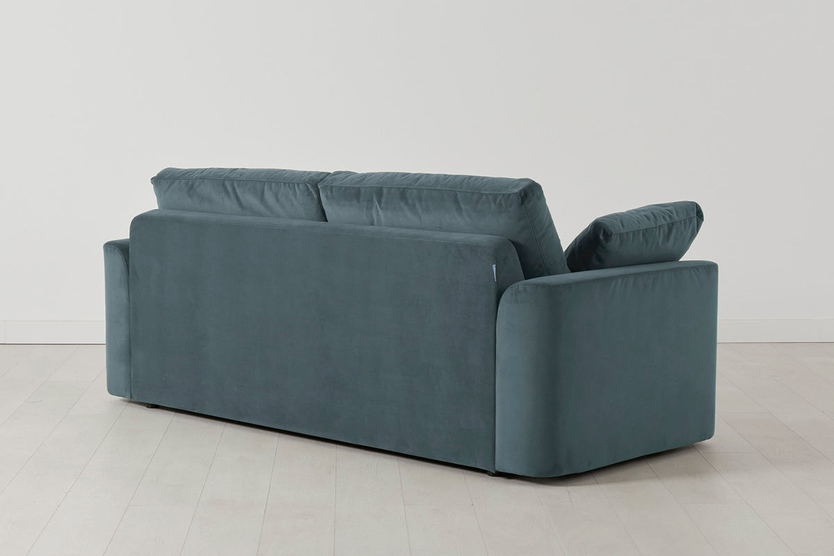 Model 13 2-Seater Left Chaise Sofa, Petrol