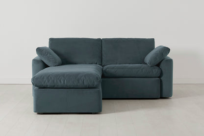 Model 13 2-Seater Left Chaise Sofa, Petrol