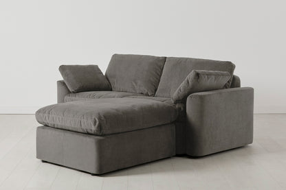 Model 13 2-Seater Sofa with Ottoman, Mink