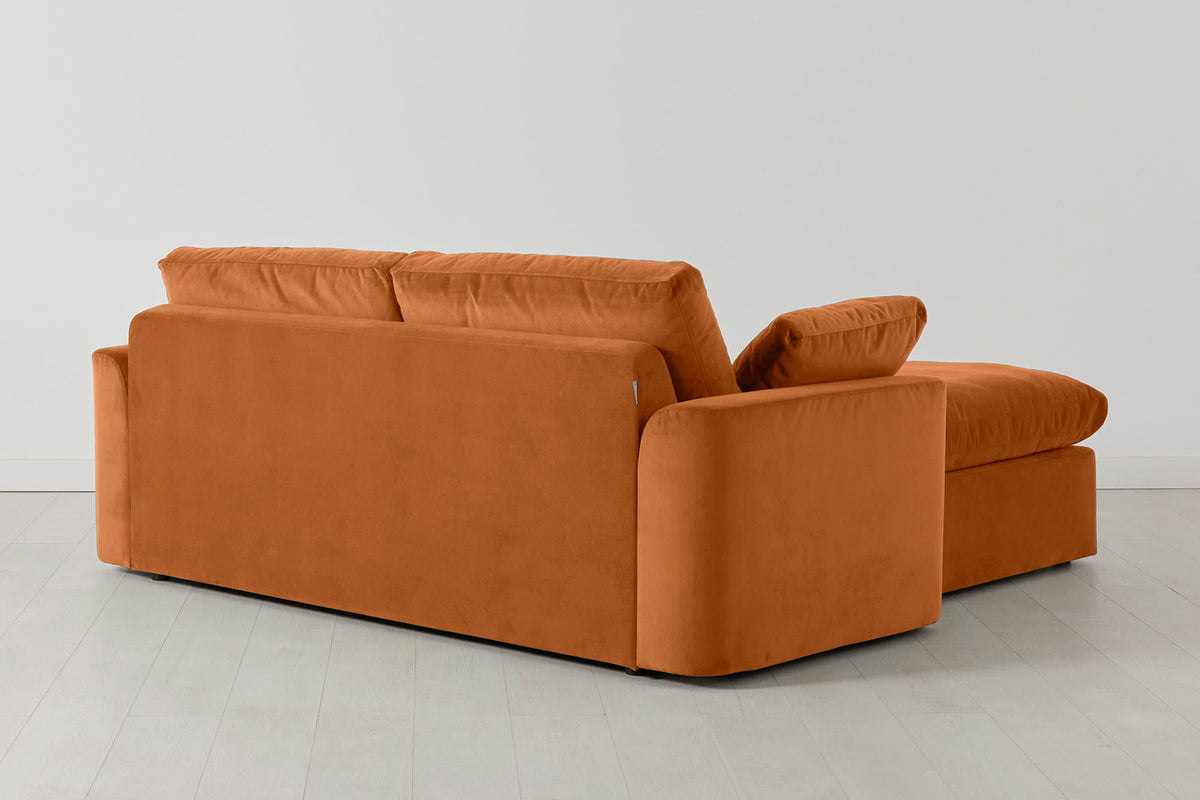 Model 13 2-Seater Right Chaise Sofa, Bronze