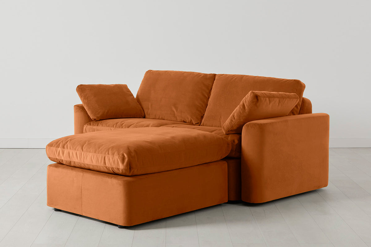Model 13 2-Seater Right Chaise Sofa, Bronze