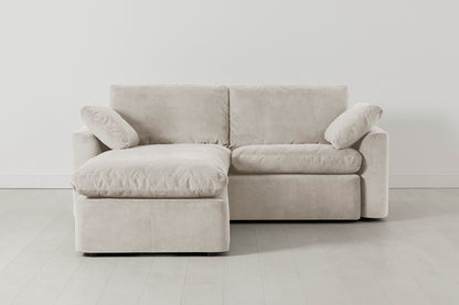 Model 13 2-Seater Left Chaise Sofa, Chalk