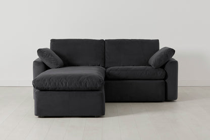 Model 13 2-Seater Left Chaise Sofa, Charcoal