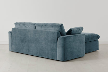 Model 13 2-Seater Right Chaise Sofa, Hydro