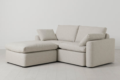 Model 13 2-Seater Left Chaise Sofa, Parchment