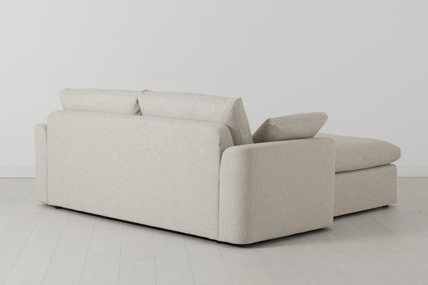 Model 13 2-Seater Right Chaise Sofa, Parchment