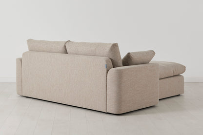 Model 13 2-Seater Right Chaise Sofa, Pumice