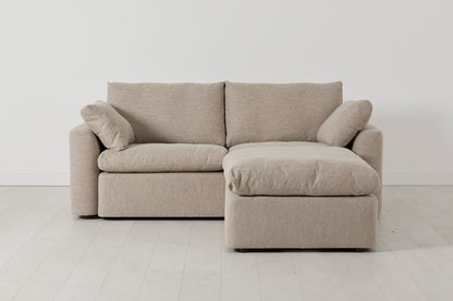 Model 13 2-Seater Right Chaise Sofa, Pumice