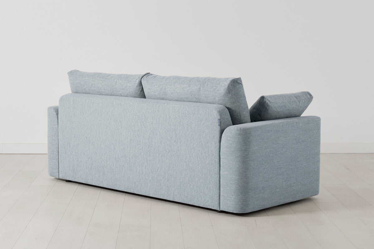 Model 13 2-Seater Left Chaise Sofa, Seaglass