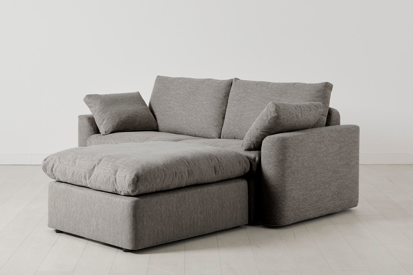Model 13 2-Seater Right Chaise Sofa, Shadow