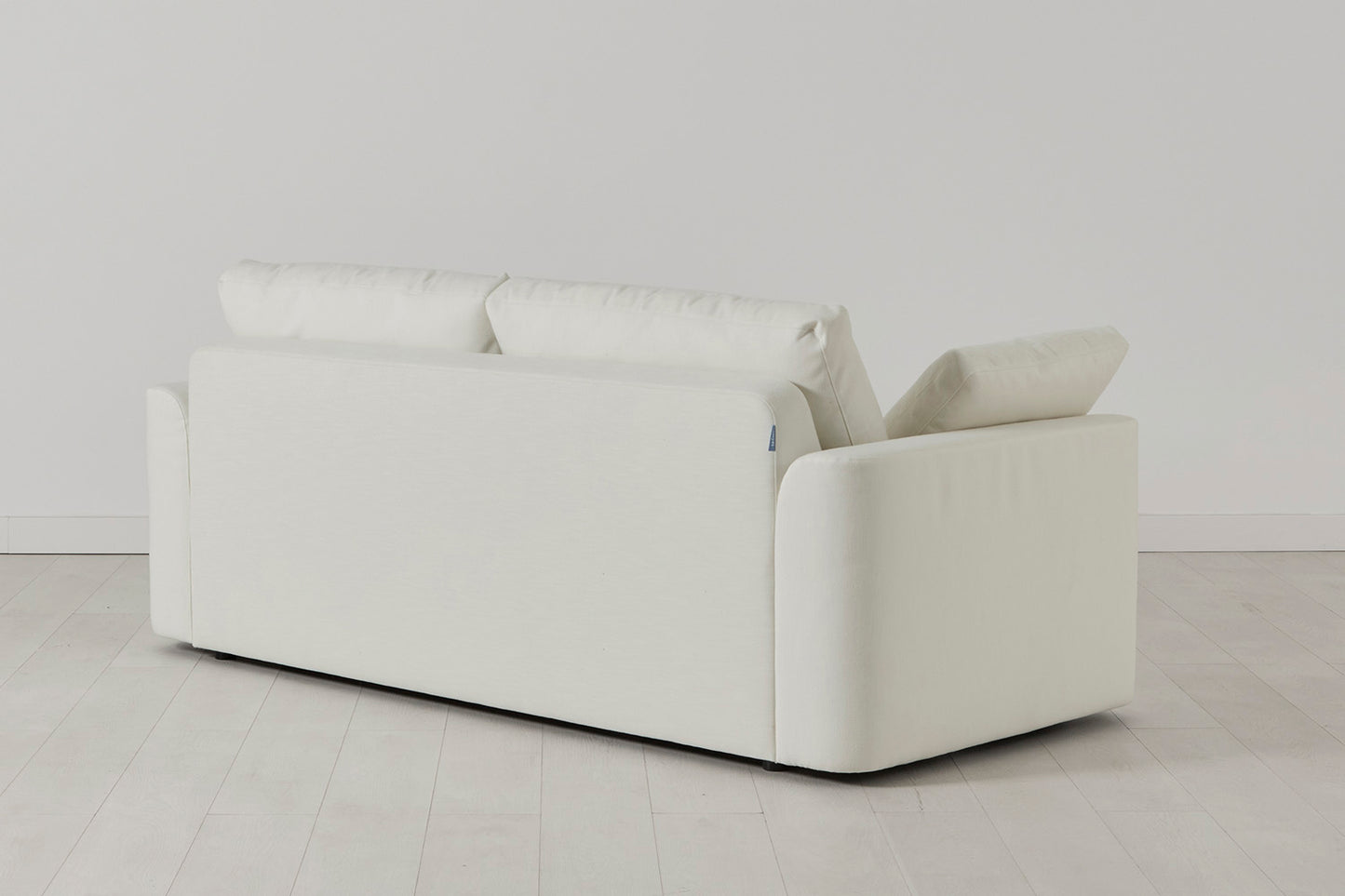 Model 13 2-Seater Left Chaise Sofa, White