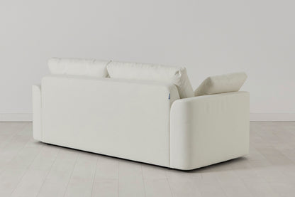 Model 13 2-Seater Left Chaise Sofa, White