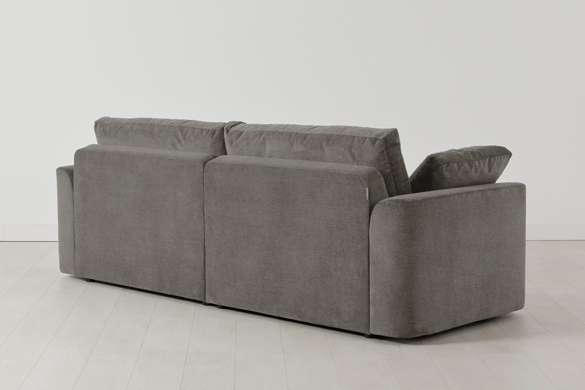 Model 13 3-Seater Left Chaise Sofa, Mink