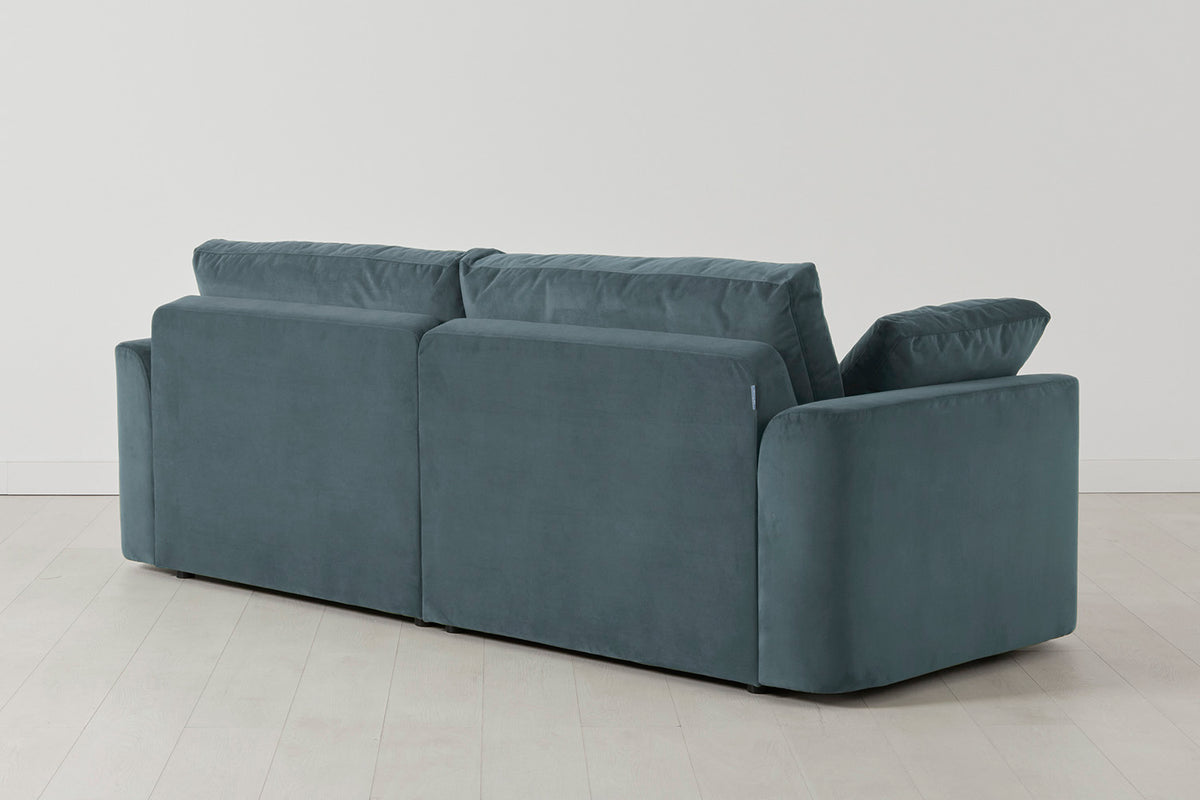Model 13 3-Seater Left Chaise Sofa, Petrol