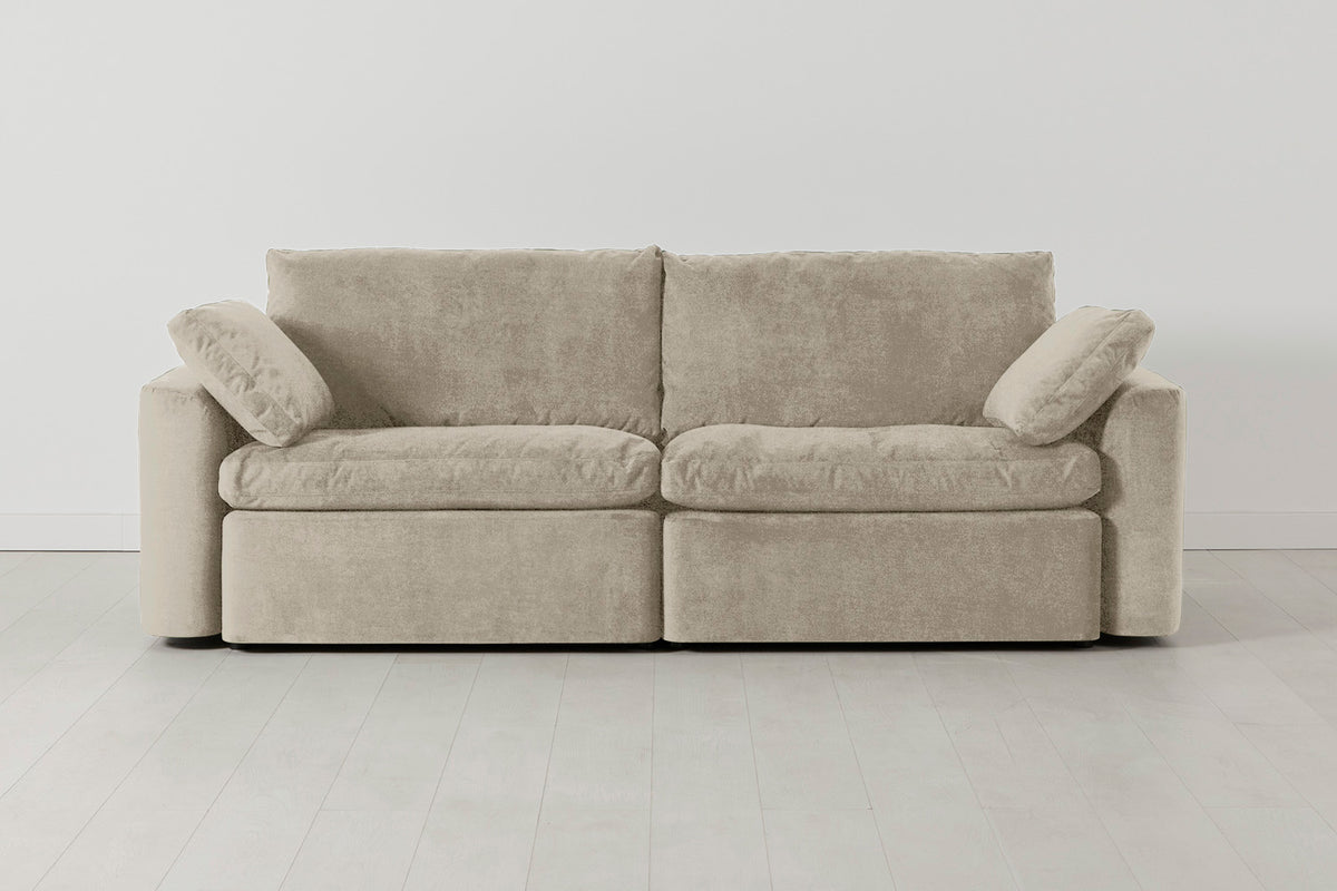 Model 13 3-Seater Sofa, Flax
