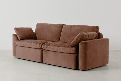 Model 13 3-Seater Sofa, Russet