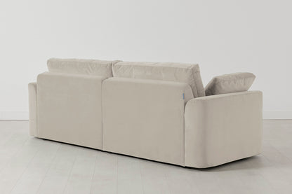 Model 13 3-Seater Left Chaise Sofa, Bone