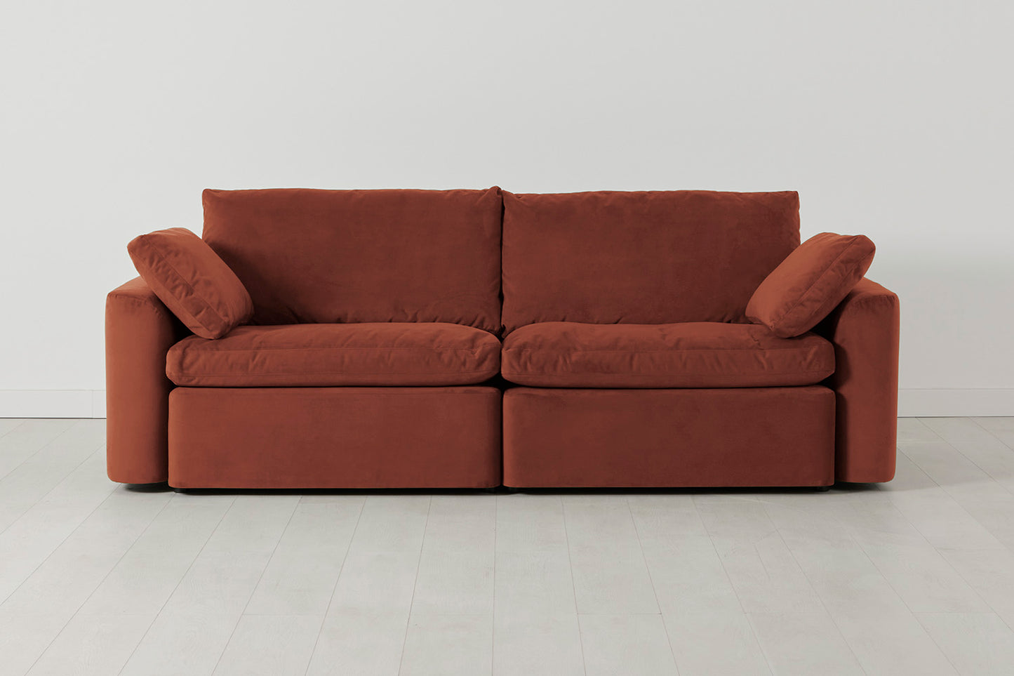 Model 13 3-Seater Sofa, Brick