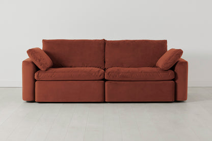 Model 13 3-Seater Sofa, Brick