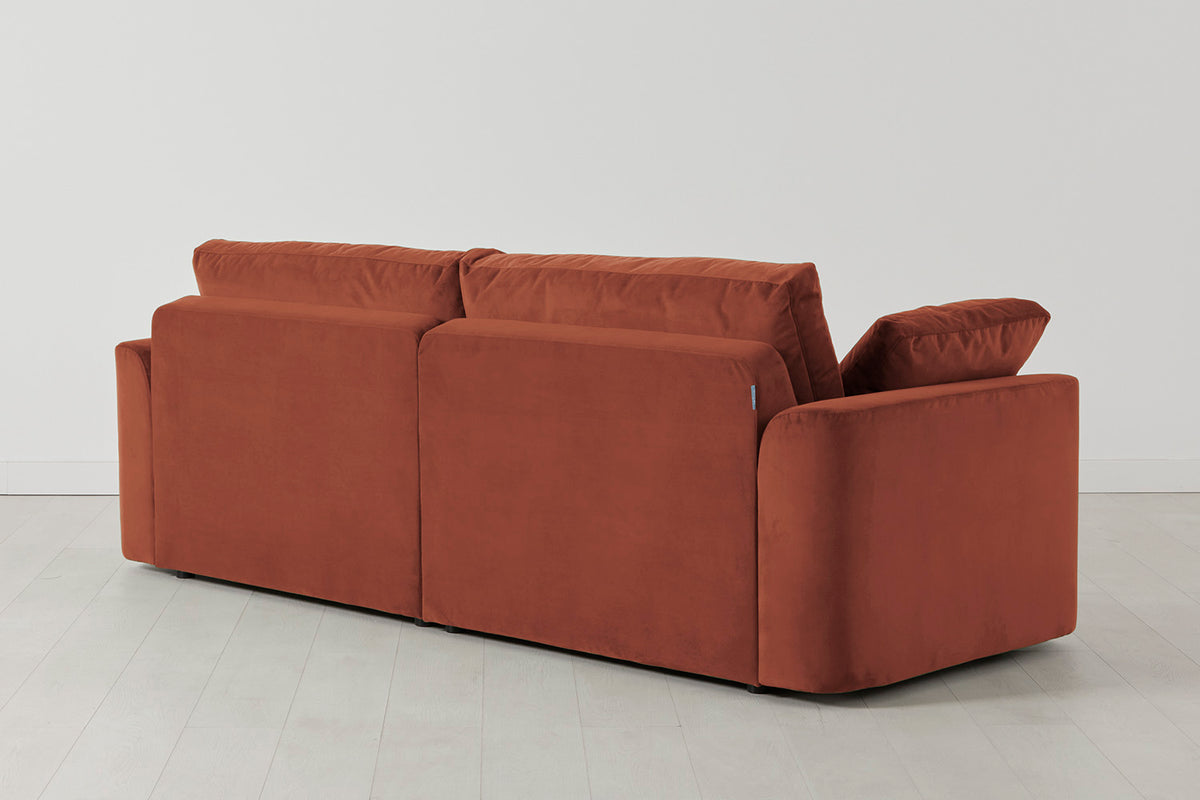 Model 13 3-Seater Sofa, Brick