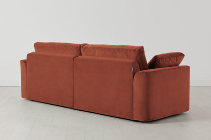 Model 13 3-Seater Sofa, Brick