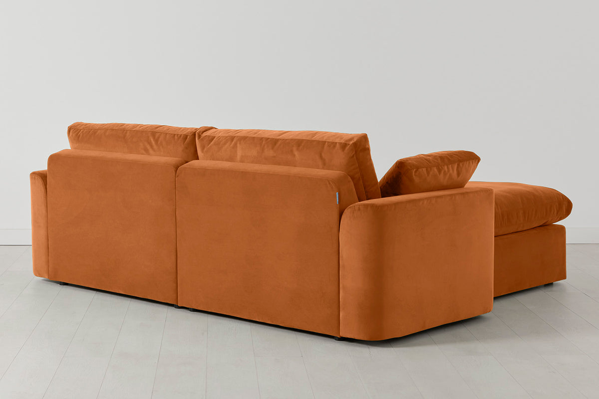 Model 13 3-Seater Right Chaise Sofa, Bronze