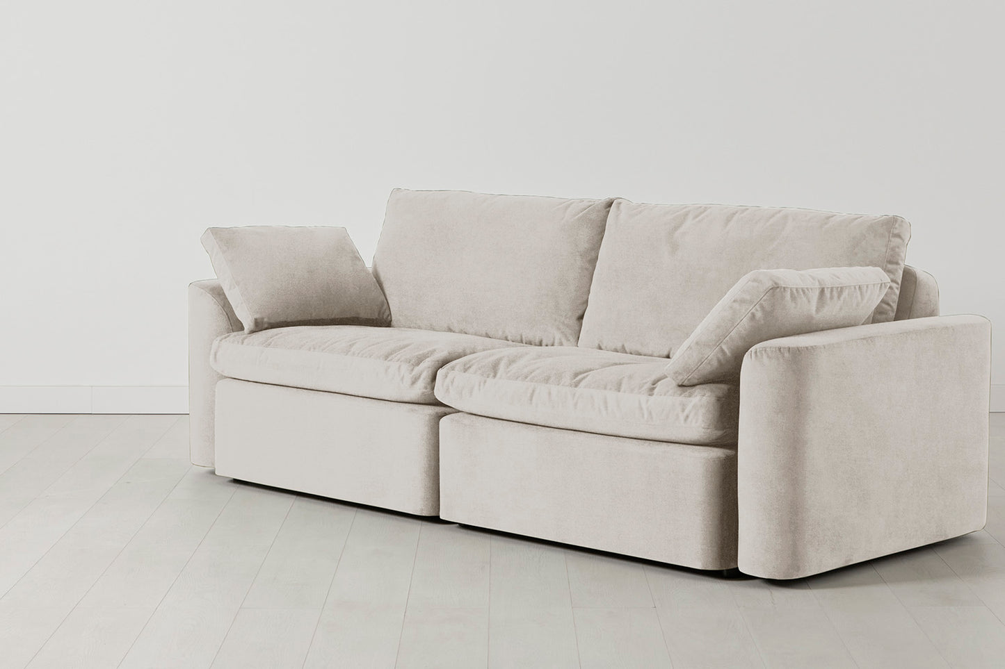 Model 13 3-Seater Sofa, Chalk
