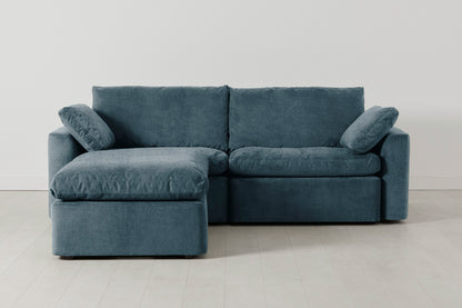 Model 13 3-Seater Left Chaise Sofa, Hydro