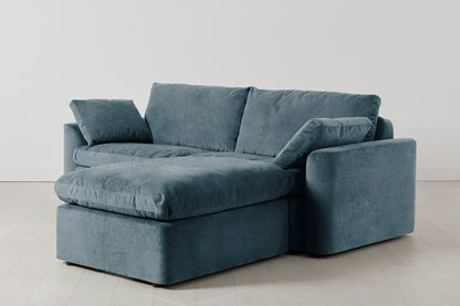 Model 13 3-Seater Right Chaise Sofa, Hydro