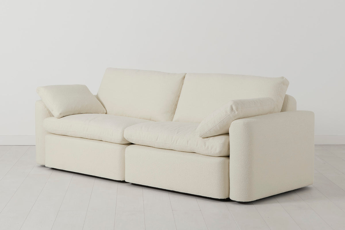 Model 13 3-Seater Sofa, Ivory