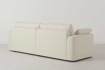 Model 13 3-Seater Left Chaise Sofa, Ivory