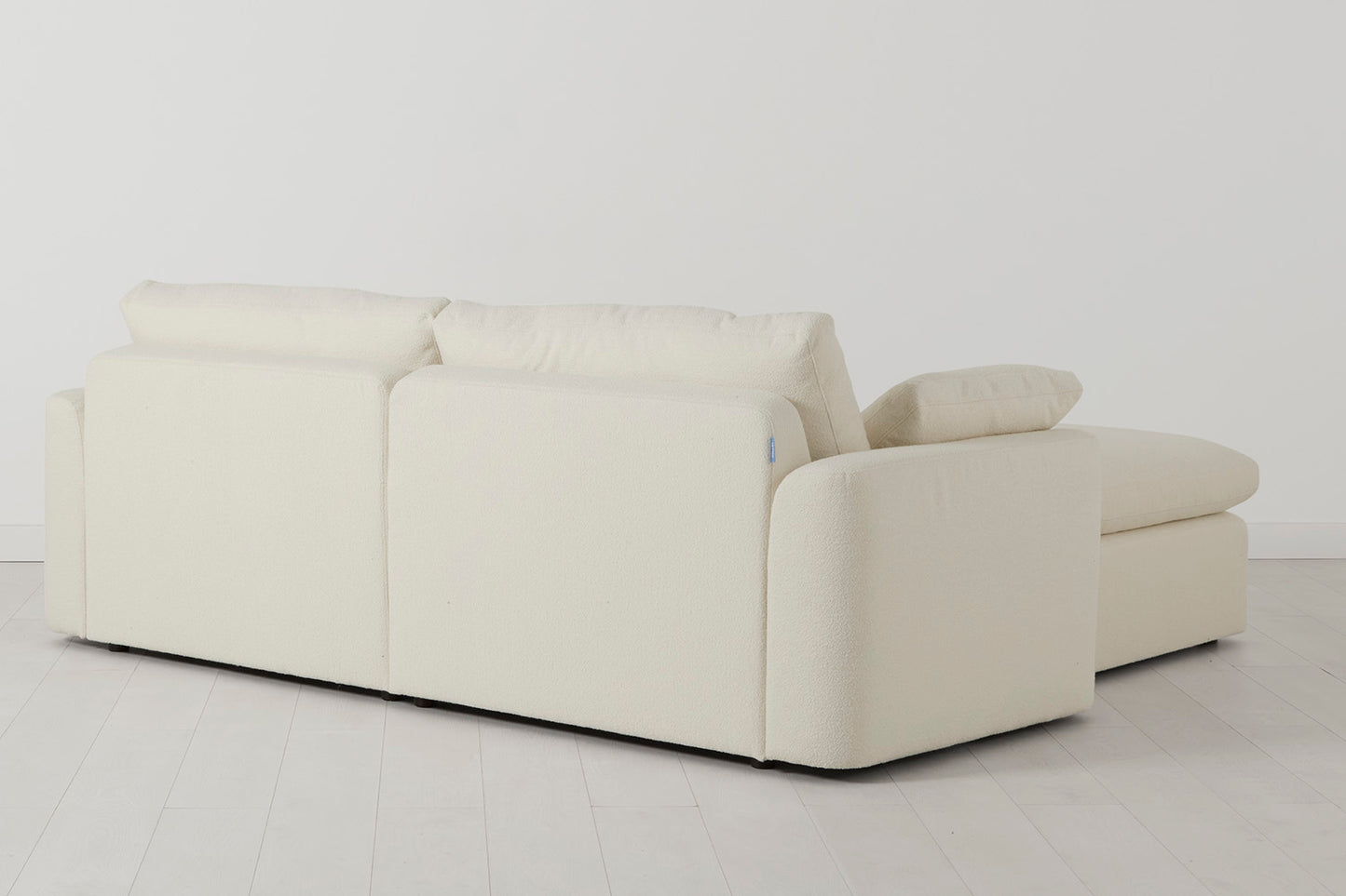 Model 13 3-Seater Right Chaise Sofa, Ivory