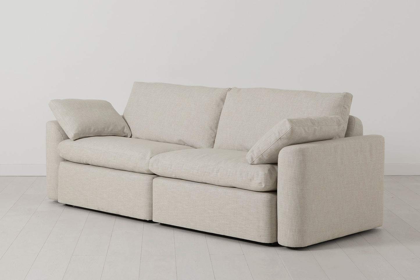 Model 13 3-Seater Sofa, Parchment