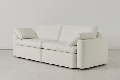 Model 13 3-Seater Sofa, White