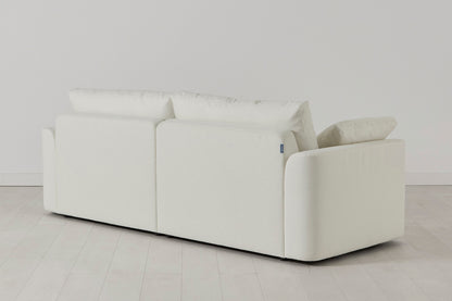 Model 13 3-Seater Sofa, White