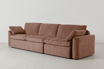 Model 13 4-Seater Sofa, Russet