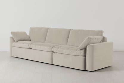 Model 13 4-Seater Sofa, Bone