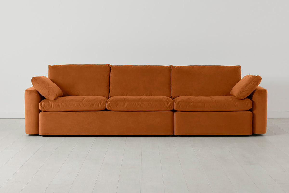 Model 13 4-Seater Sofa, Bronze