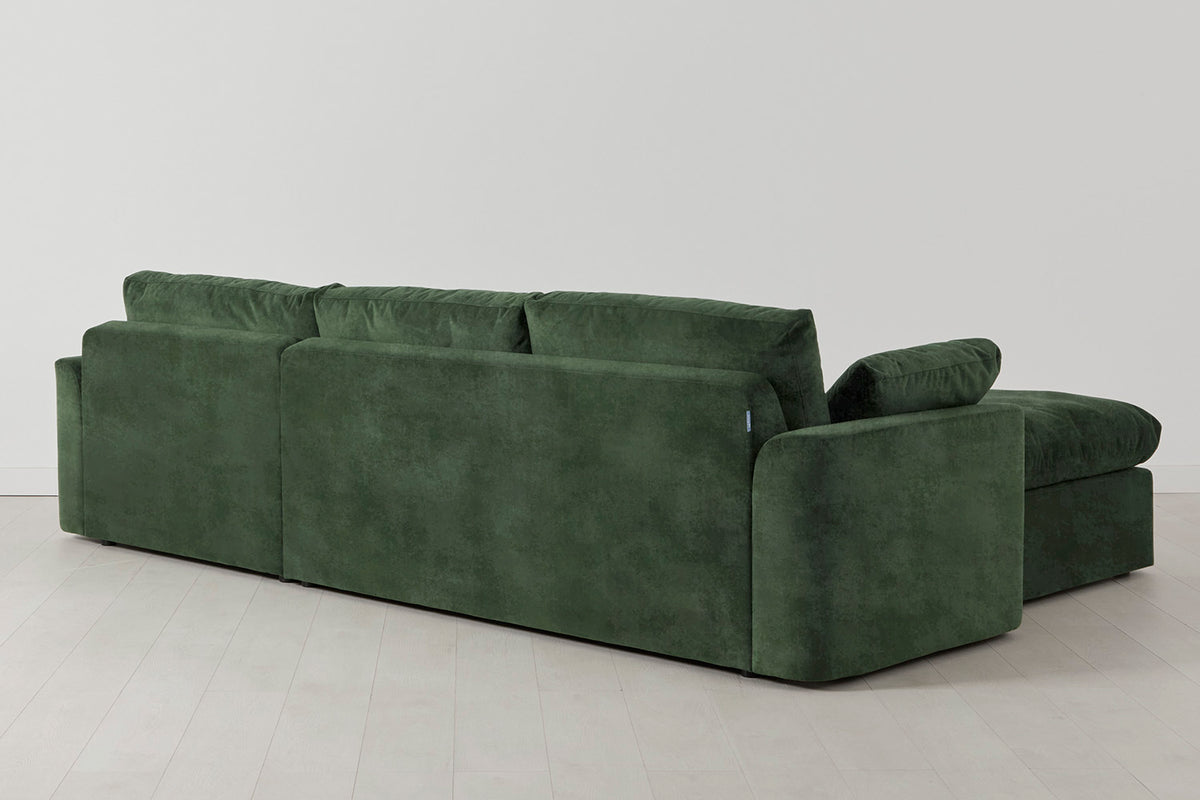 Model 13 4-Seater Sofa with Ottoman, Conifer