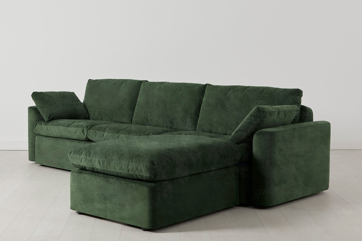 Model 13 4-Seater Sofa with Ottoman, Conifer