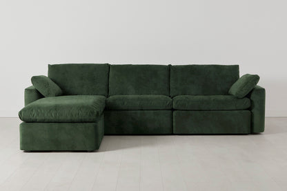 Model 13 4-Seater Left Chaise Sofa, Conifer