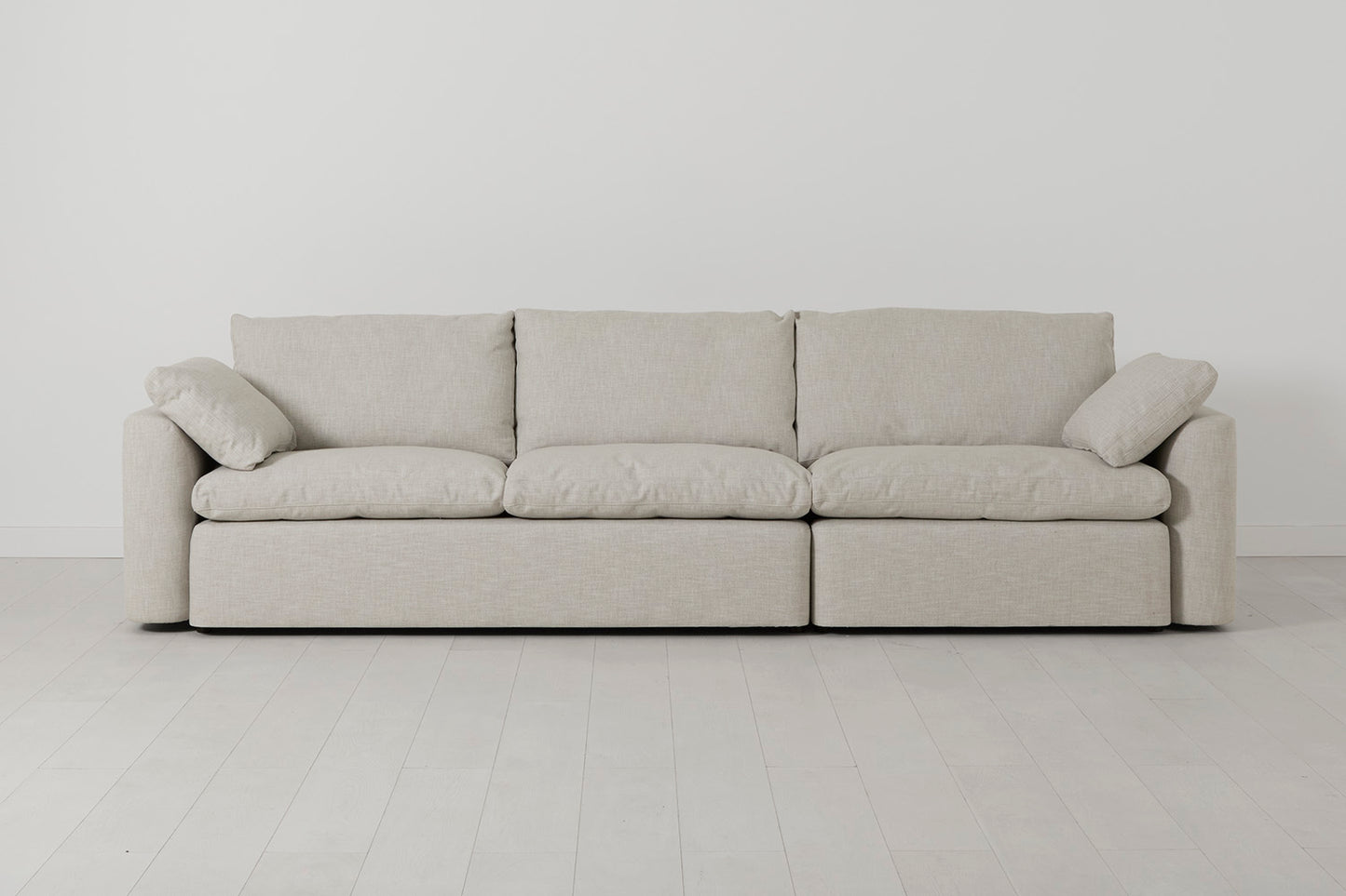 Model 13 4-Seater Sofa, Parchment