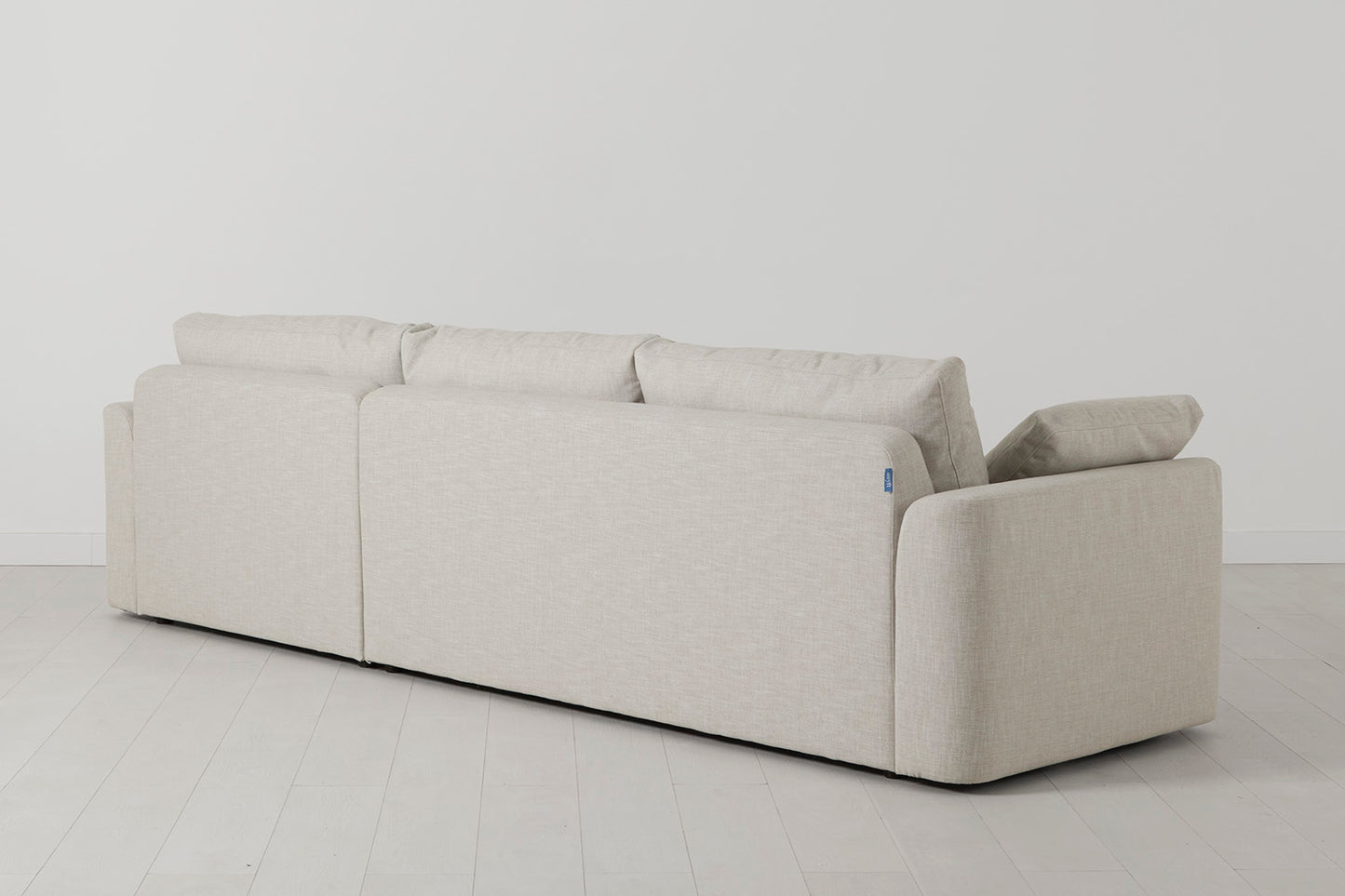 Model 13 4-Seater Left Chaise Sofa, Parchment
